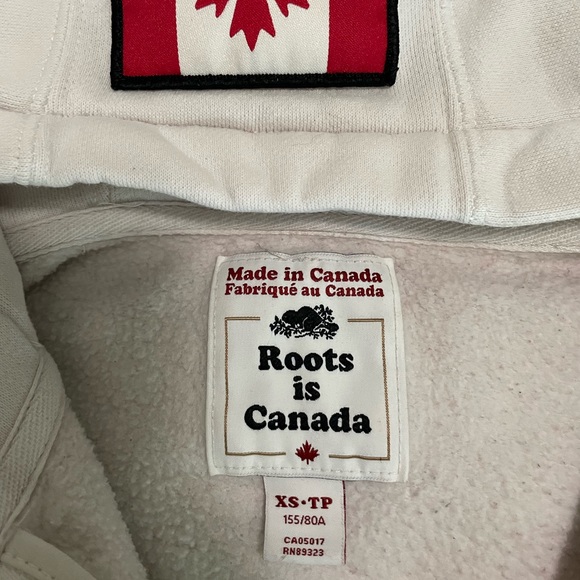 Roots Olympic womens zip up hoodie Canada XS - Picture 3 of 8